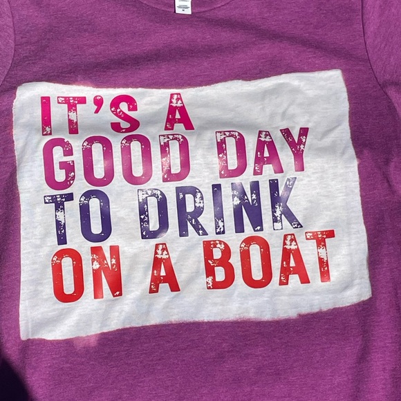 Drinking on the boat tee - Picture 6 of 6